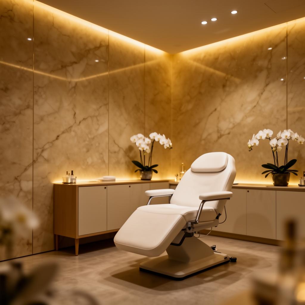 Lumière Aesthetics clinic interior in Vienna
